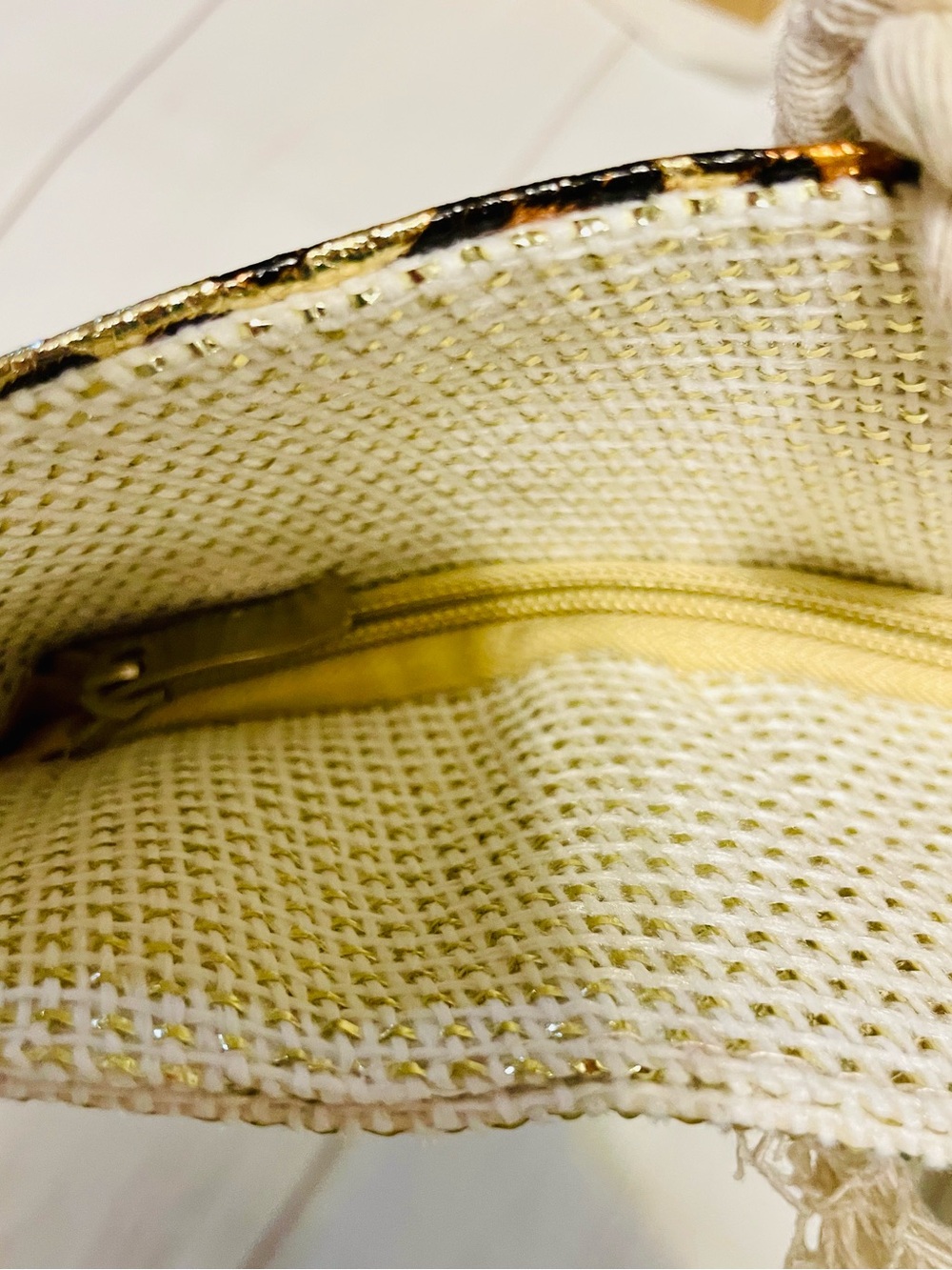 Leopard Print Tote Bag with Rope Handles - Picture 7 of 15